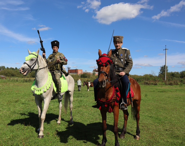 Казачий конный переход в Державной
